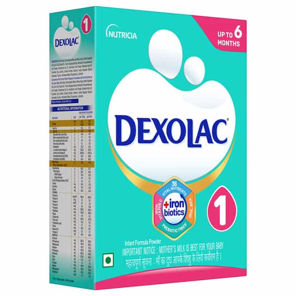 Dexolac 1 | Infant Formula | Upto 6 Months | Box 400 Gm