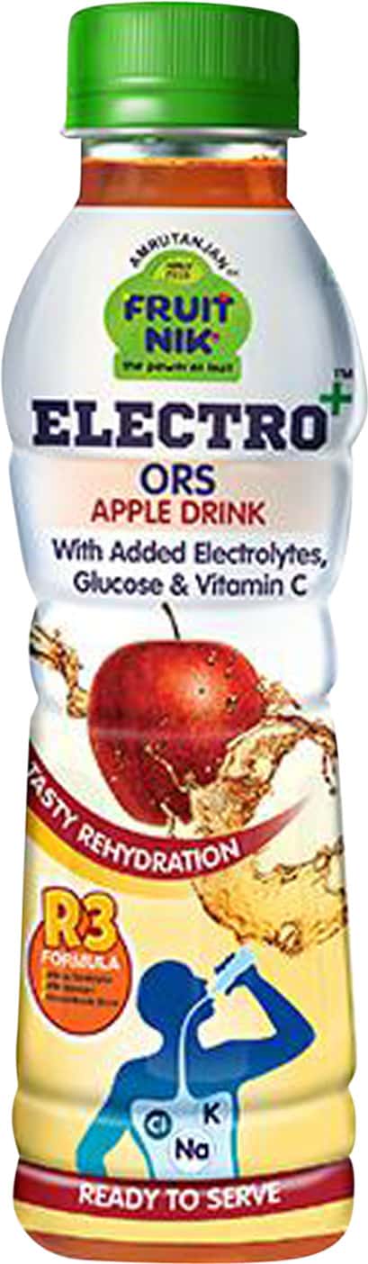 Amrutanjan Electro Plus Ors Apple Flavour | Bottle - 200ml