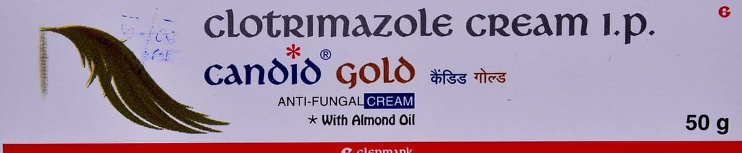 Candid Gold 1% Anti Fungal Cream Tube Of 50 G