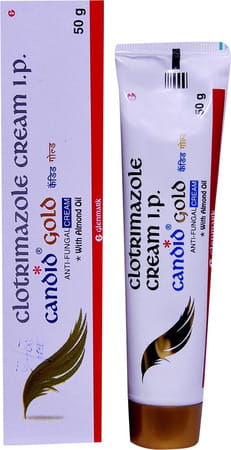 Candid Gold 1% Anti Fungal Cream Tube Of 50 G