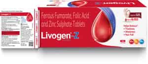 Livogen Z Strip Of 15 Captabs