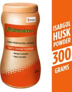 Naturolax-a Isabgol | Constipation Relief | Isabgol Husk |tasty Orange Flavour - 300g