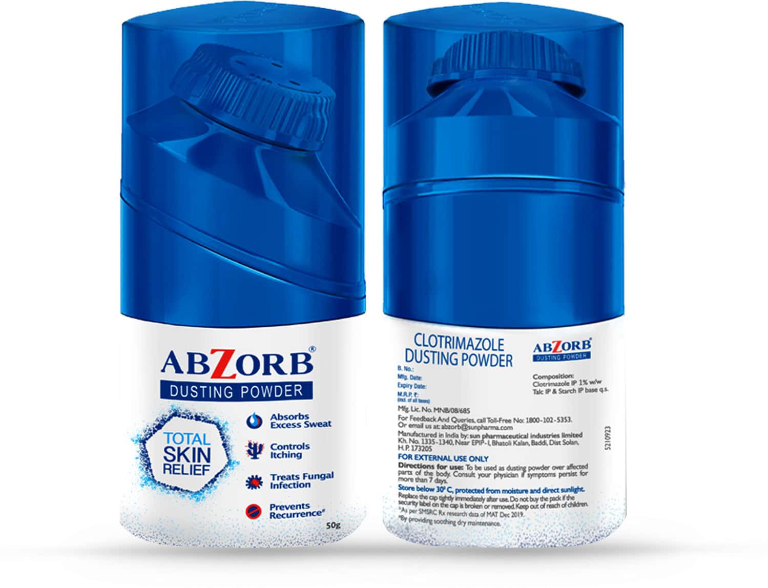 Buy ABZORB ANTIFUNGAL DUSTING POWDER 50GM Online & Get Upto 60 OFF at