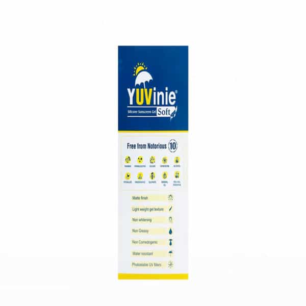Yuvinie Soft Spf 50+ Sunscreen Gel 50Gm