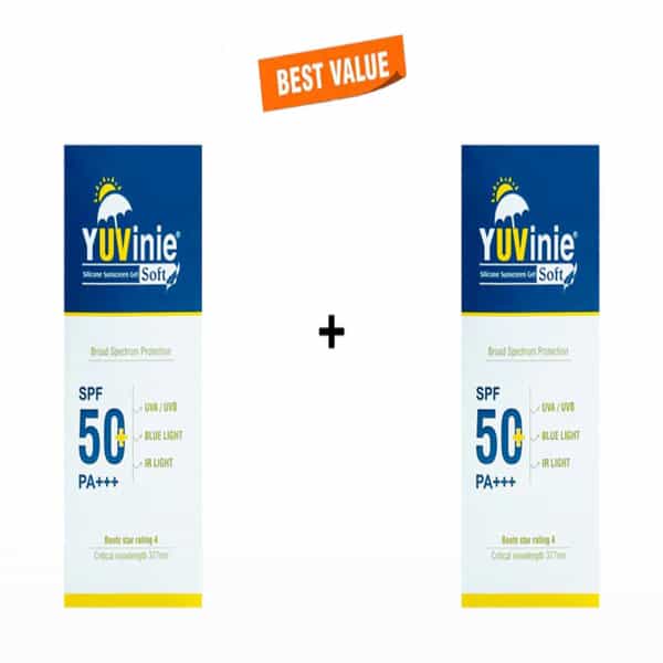 Yuvinie Soft Spf 50+ Sunscreen Gel 50Gm