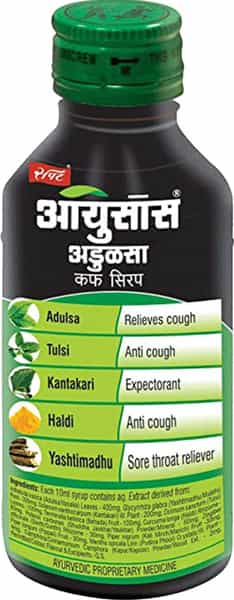 Ayusas Adulsa Cough Syp 100Ml