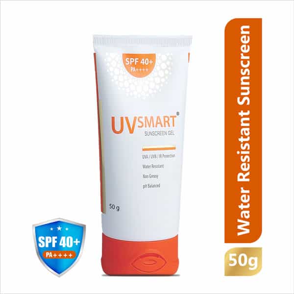 Uv Smart | Spf 40+ | Sunscreen Gel 50 Gm