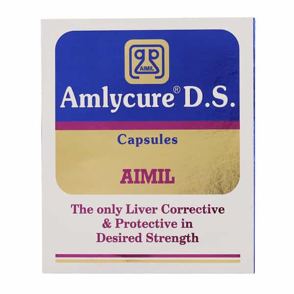Aimil Amlycure Ds | For Liver Health Protector | Metabolism Booster | 20 Capsules