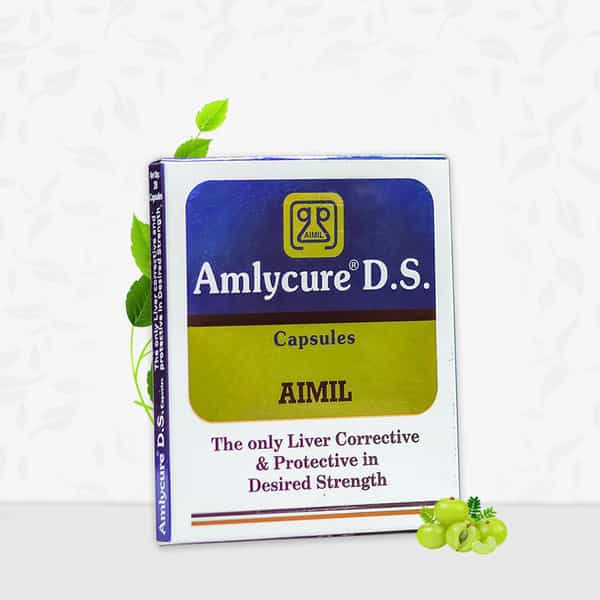 Aimil Amlycure Ds | For Liver Health Protector | Metabolism Booster | 20 Capsules