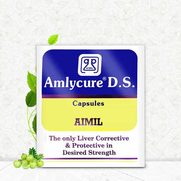Aimil Amlycure Ds | For Liver Health Protector | Metabolism Booster | 20 Capsules