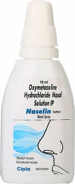Naselin Nasal Spray Bottle Of 10 Ml