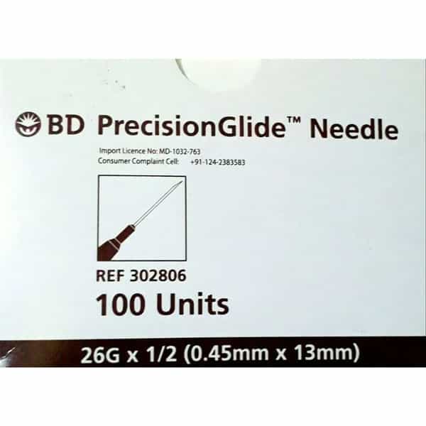 Bd Precision Glide Needle 26 G-1N