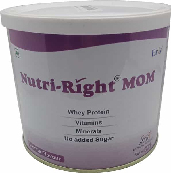 Buy NUTRIRIGHT MOM VANILLA POWDER 200GM TIN Online & Get Upto 60 OFF at PharmEasy
