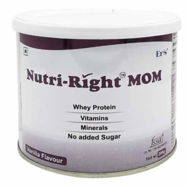 Nutriright - Mom Vanilla Powder - 200Gm Tin