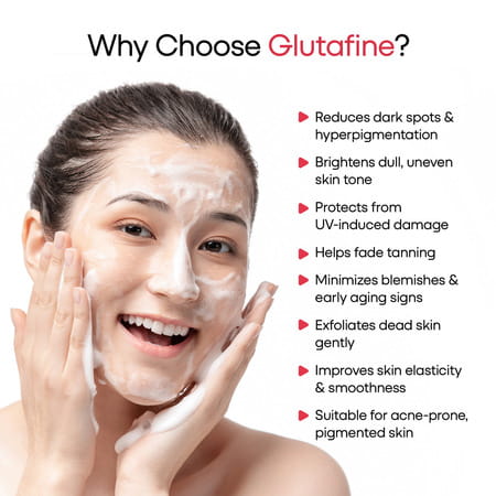 Glutafine Face Wash - 70 Gm