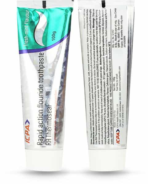 Ra Thermoseal Fresh Mint Toothpaste 100 Gm