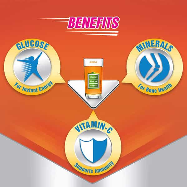 Glucon-D Orange Instant Energy Powder Box Of 250 G
