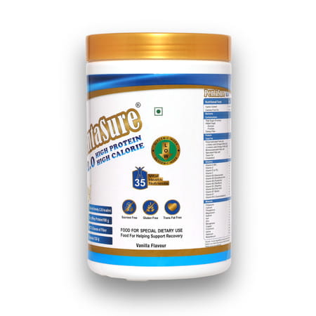 Pentasure 2.0 High Protein High Calorie | Vanilla Flavour |Weight Gainer | 1kg