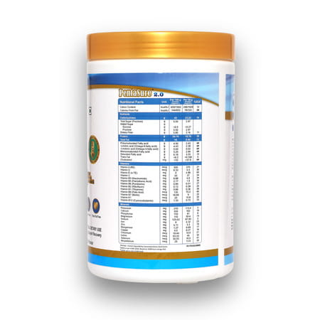 Pentasure 2.0 High Protein High Calorie | Vanilla Flavour |Weight Gainer | 1kg