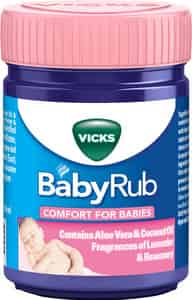 Vicks Babyrub Soothing Balm For Babies Bottle Of 50 Ml
