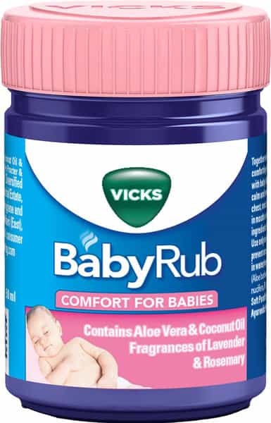 Vicks Babyrub For Babies | Moisturizes | Soothes & Relaxes | 50 Ml