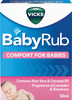 Vicks Babyrub Soothing Balm For Babies Bottle Of 50 Ml