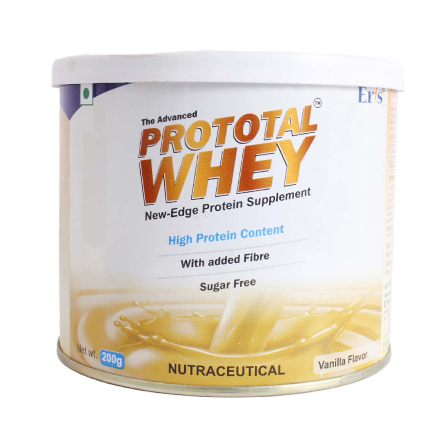 Prototal Whey Vanilla Flavour Sugar Free Tin Of 200gm Powder