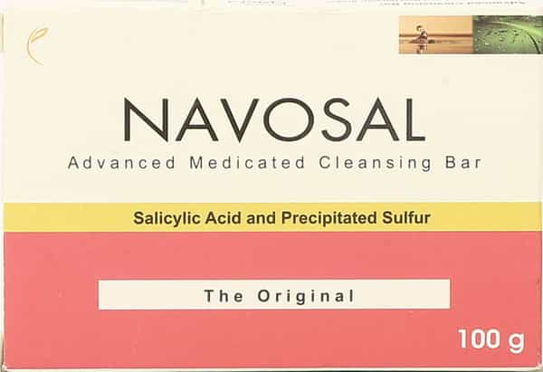 Navosal Advanced Medicated Cleansing Bar 100Gm