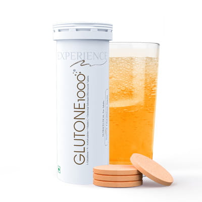Buy GLUTONE 1000 SETRIA GLUTATHIONE & VITAMIN C 15 EFFERVESCENT TABLETS