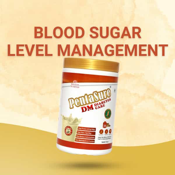 Pentasure Dm | Diabetes Protein Powder For Sugar Control | Vanilla Flavour | Jar | 1Kg