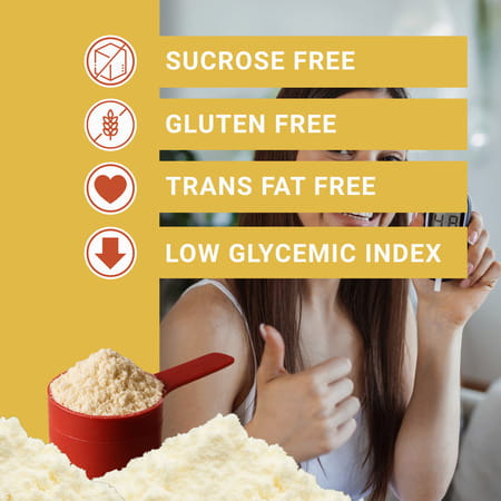 Pentasure Dm | Diabetes Protein Powder For Sugar Control | Vanilla Flavour | Jar | 1kg