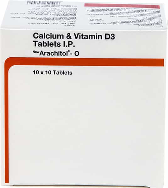 New Arachitol O Strip Of 10 Tablets