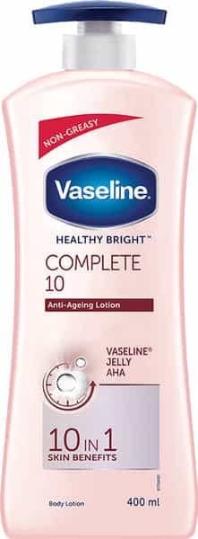 Vaseline Healthy Bright Complete 10 Body Lotion Bottle Of 400 Ml
