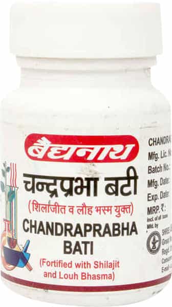 Baid Chandraprabha Bati Tab 80'S