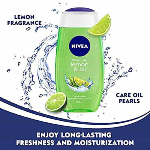 Nivea Lemon & Oil Body Wash & Shower Gel 250 Ml