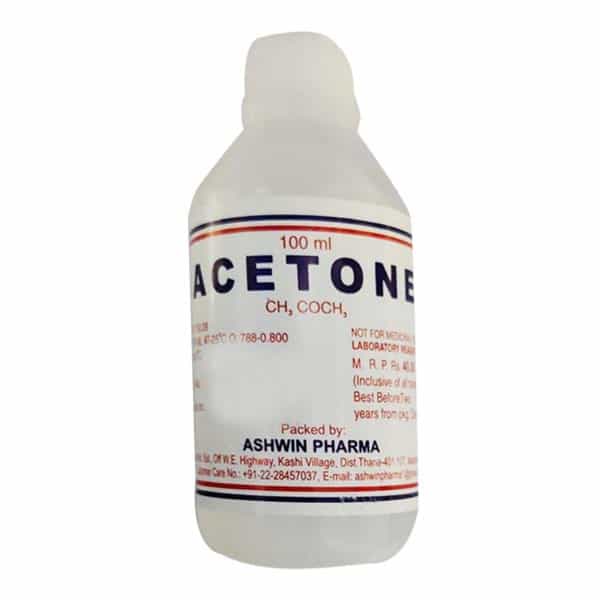 Ashwin Acetone Liquid 100Ml