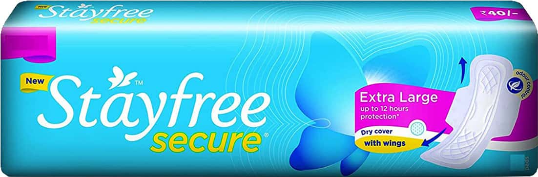 Stayfree Secure Extra Large Sanitary Pads 7'S