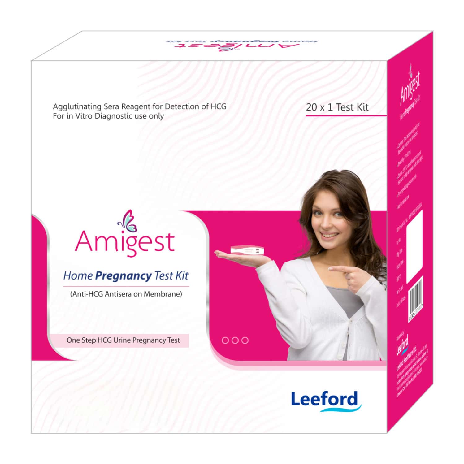 Amigest Pregnancy Test 1's