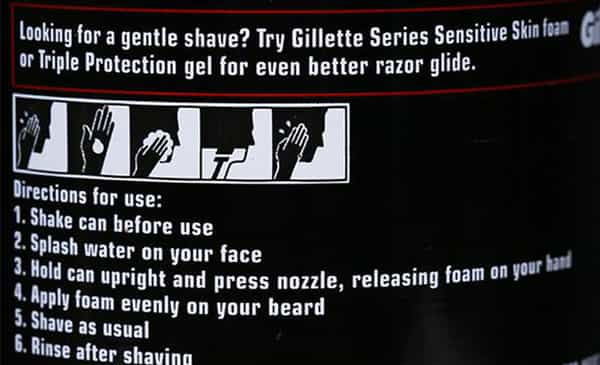 Gillette Foam Reg 50Gm