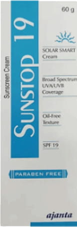 Sunstop Spf 19 Cream 60gm