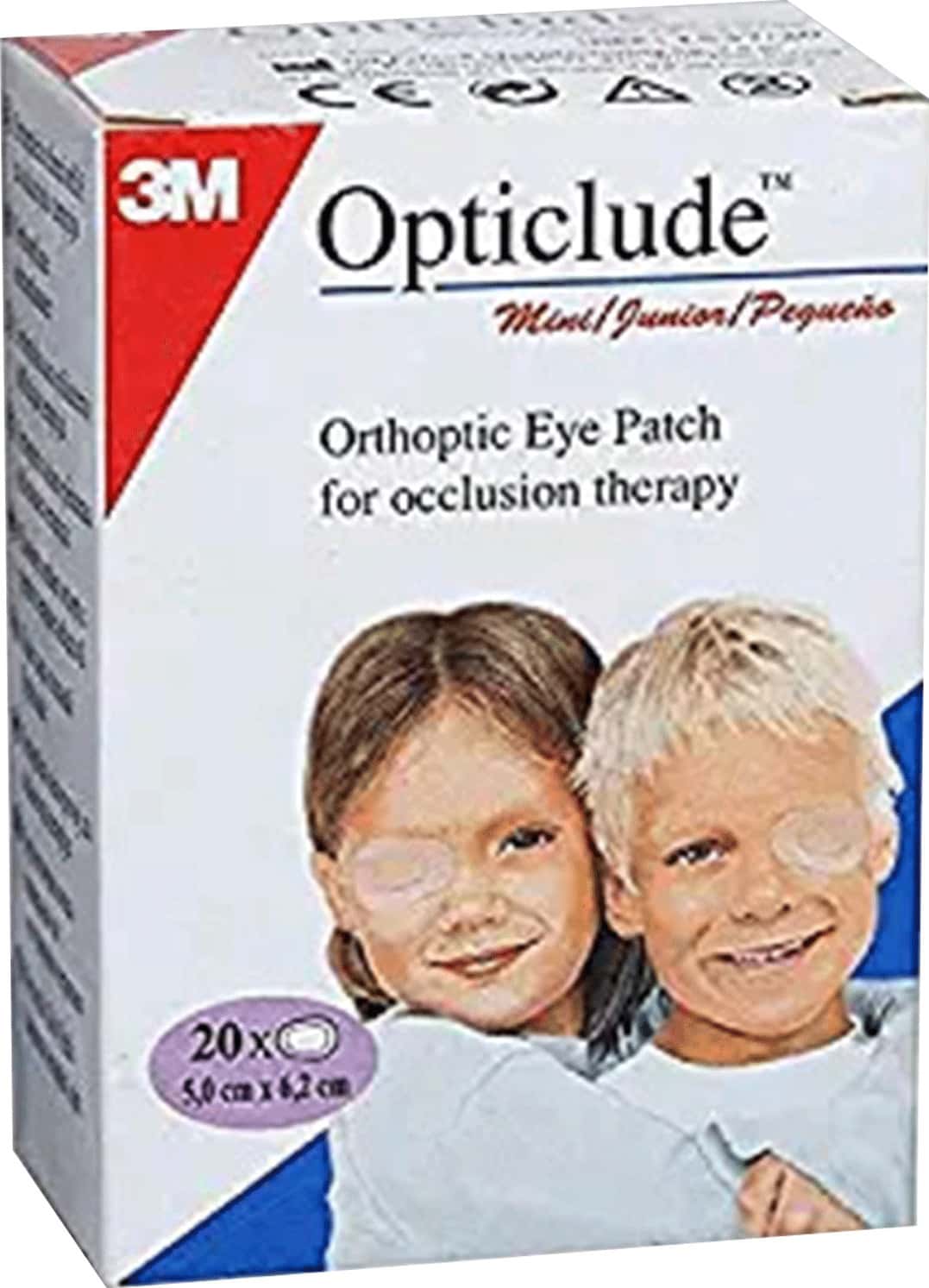 Opticlude Eyepatch 5 0*6 2cm Junior 20'S