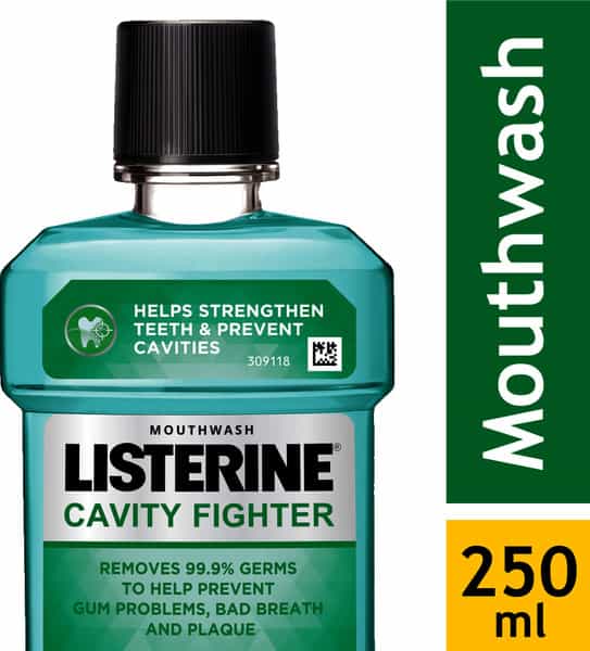Listerine Mouthwash Bottle Of 250 Ml