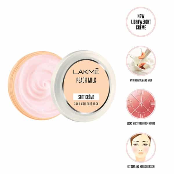 Lakme Peach Milk Soft Creme 50Gm
