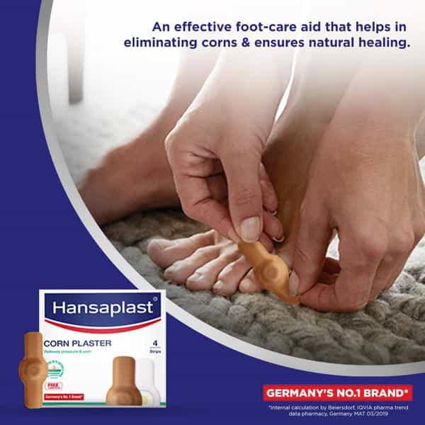 Hansaplast Corn Plaster Packet Of 4