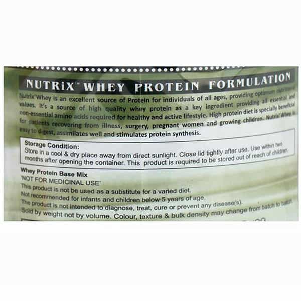 Nutrix Whey Protein Formulation Pow 1Kg