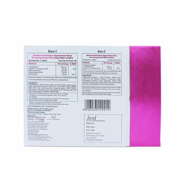 Ethiglo Plus | 60 Tablets (Contains 6 Strips With 10 Tablets)