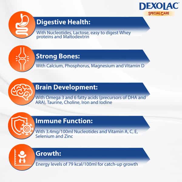 Dexolac Special Care Baby Food Tin Of 500 G