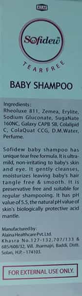 Sofidew Baby Shampoo 75Ml