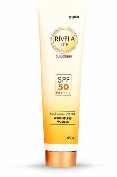 Rivela Lite | Spf 50 | Sunscreen Cream | 60 Gm