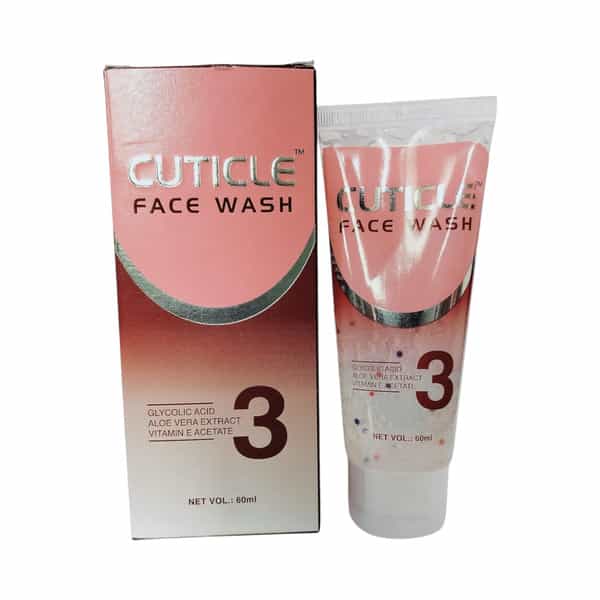 Cuticle Face Wash 60Ml